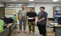 농어촌공사 사천지사 추석 명절 맞이 취약계층을 위한 기부금 전달